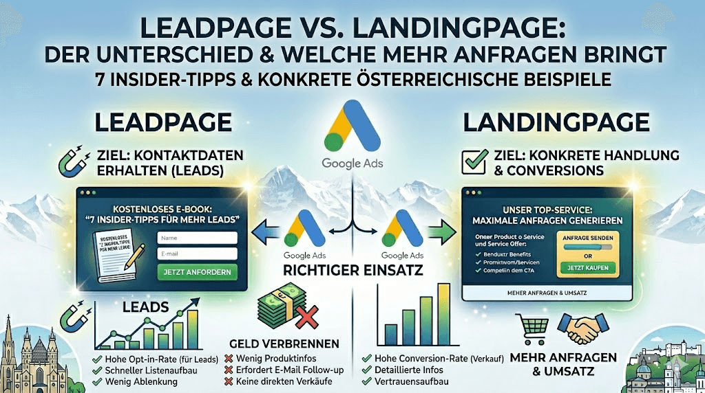 Leadpage vs Landingpage